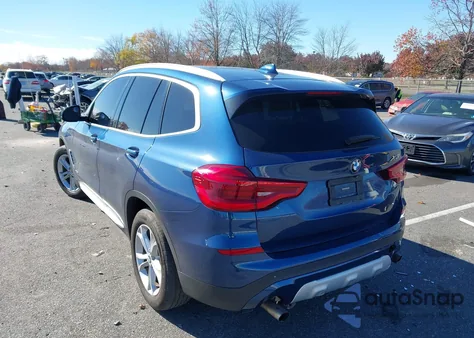 2018 BMW X3 xDrive30I из США, поврежденный, VIN 5UXTR9C52JLC81038
